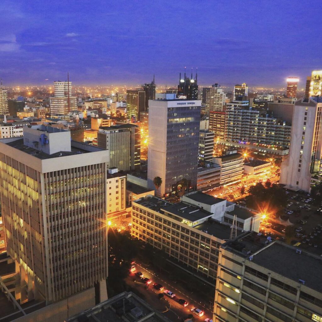 Nairobi skyline