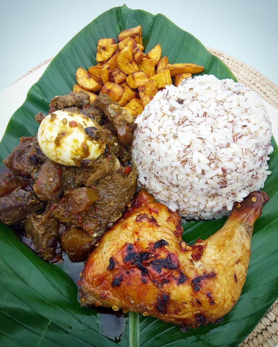 Yoruba Ofada Rice