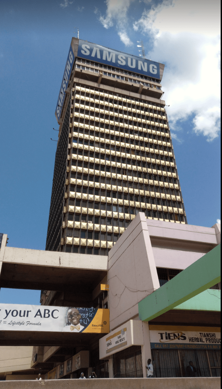 Buildings in Lusaka: Findeco House