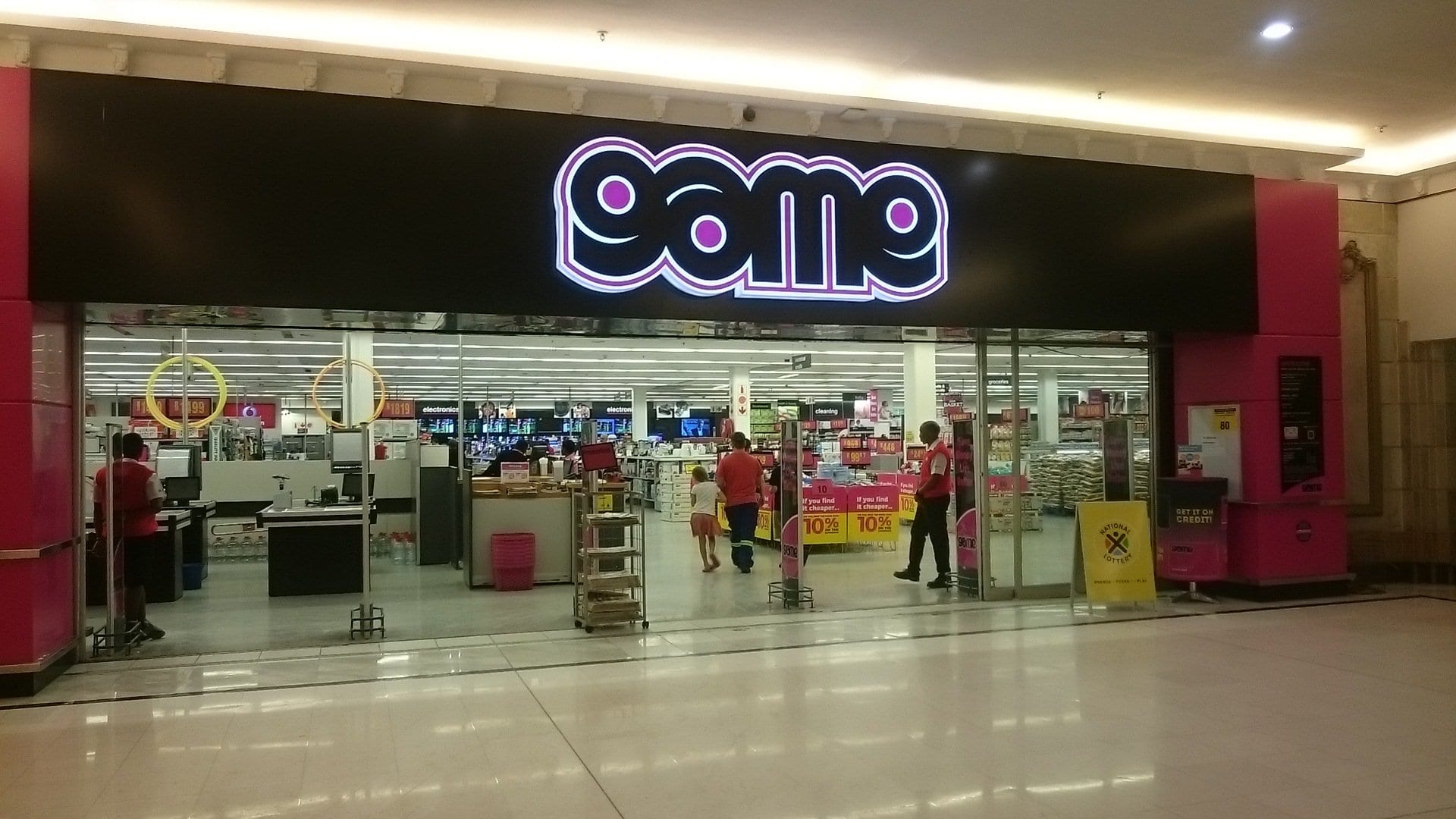 best department stores in durban: game stores