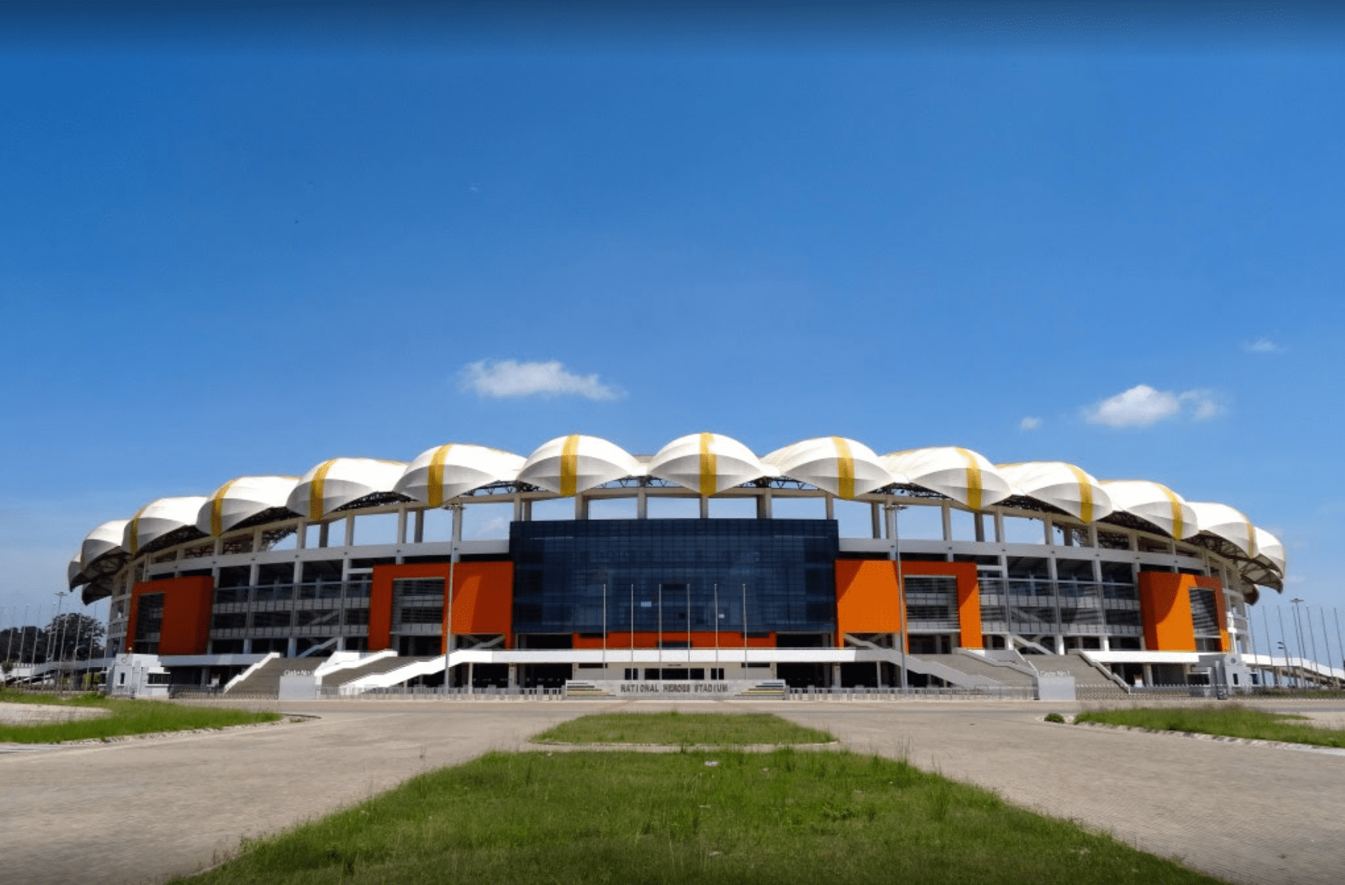 Buildings in Lusaka, Zambia: National Heroes Stadium